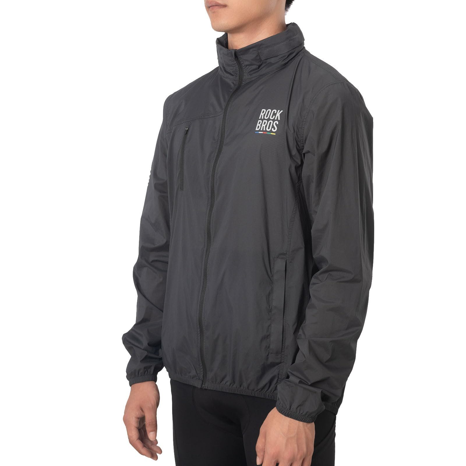 ROCKBROS Fahrradjacke Allround Winddichte & atmungsaktive Radjacke für Fahrradfahren die Windjacke