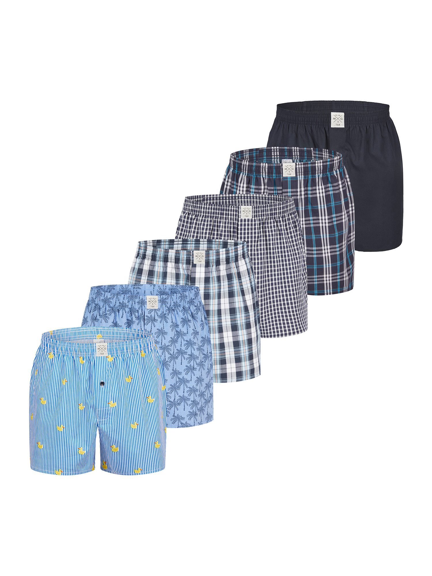 MG-1 Boxer Kids (6-St) American Боксерські чоловічі труси, боксерки - weit und bequem