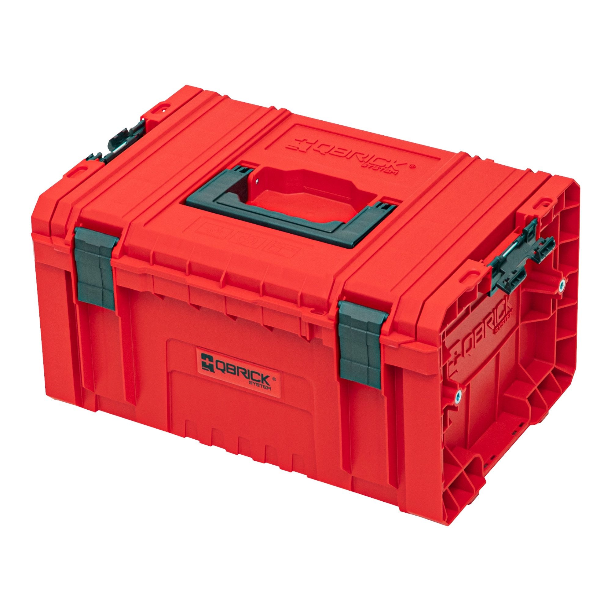 QBRICK System Werkzeugkoffer Qbrick System PRO Toolbox 2.0 RED ULTRA HD Custom 450x260x240mm IP54