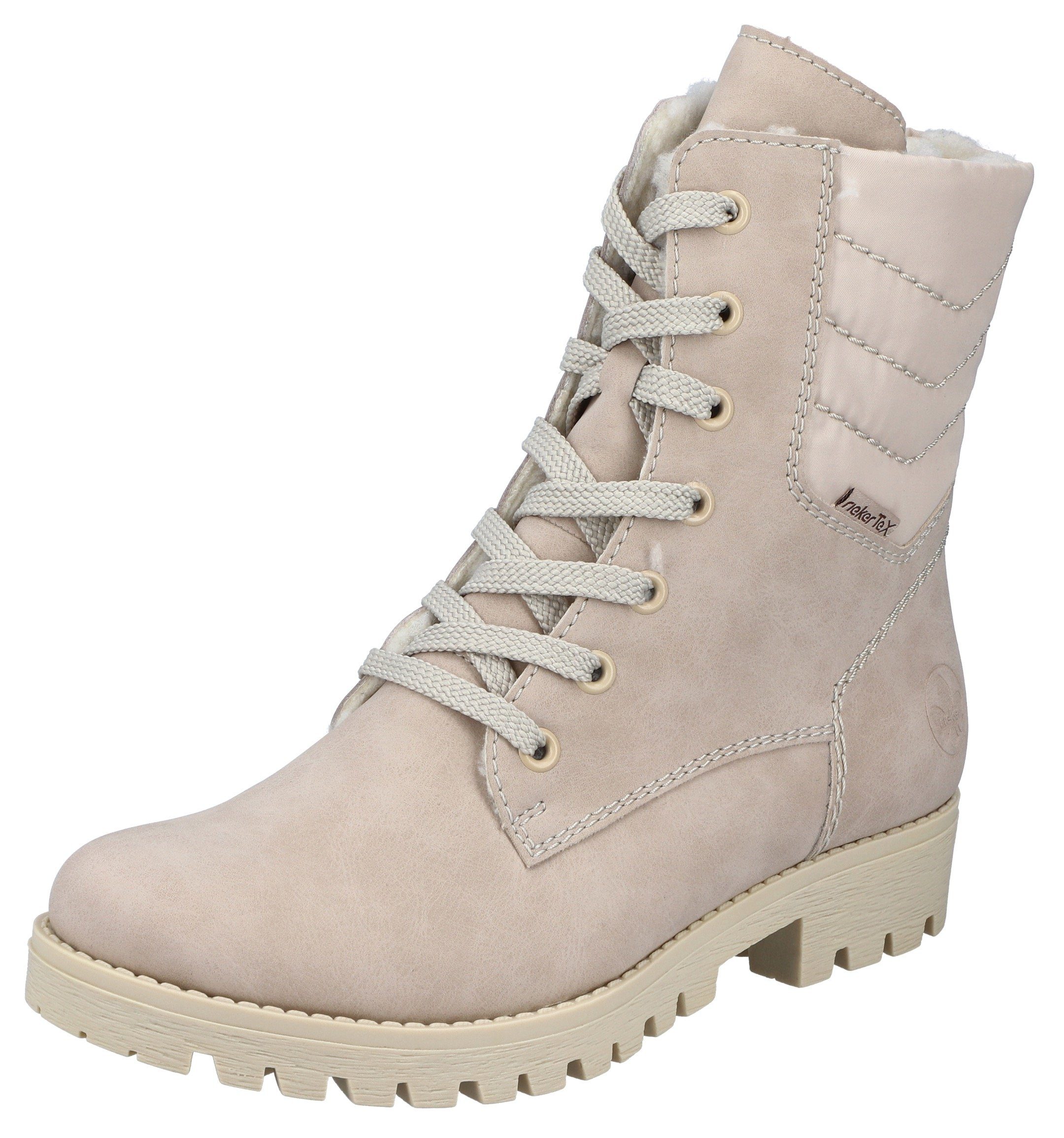 Rieker Winterstiefelette mit wasserabweisender riekerTEX-Membran creme