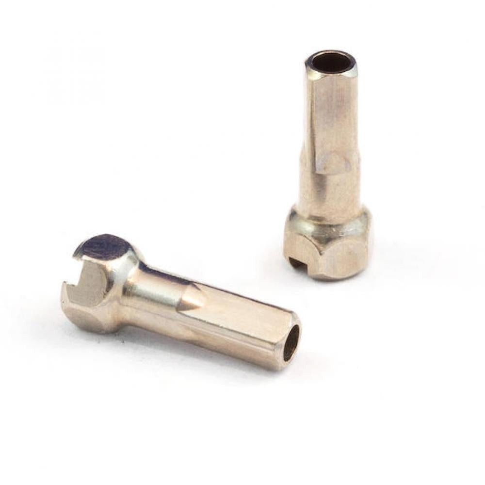 Vision Laufrad Vision Speichennippel Messing für Team 25 15 mm Silber - präzise Laufr