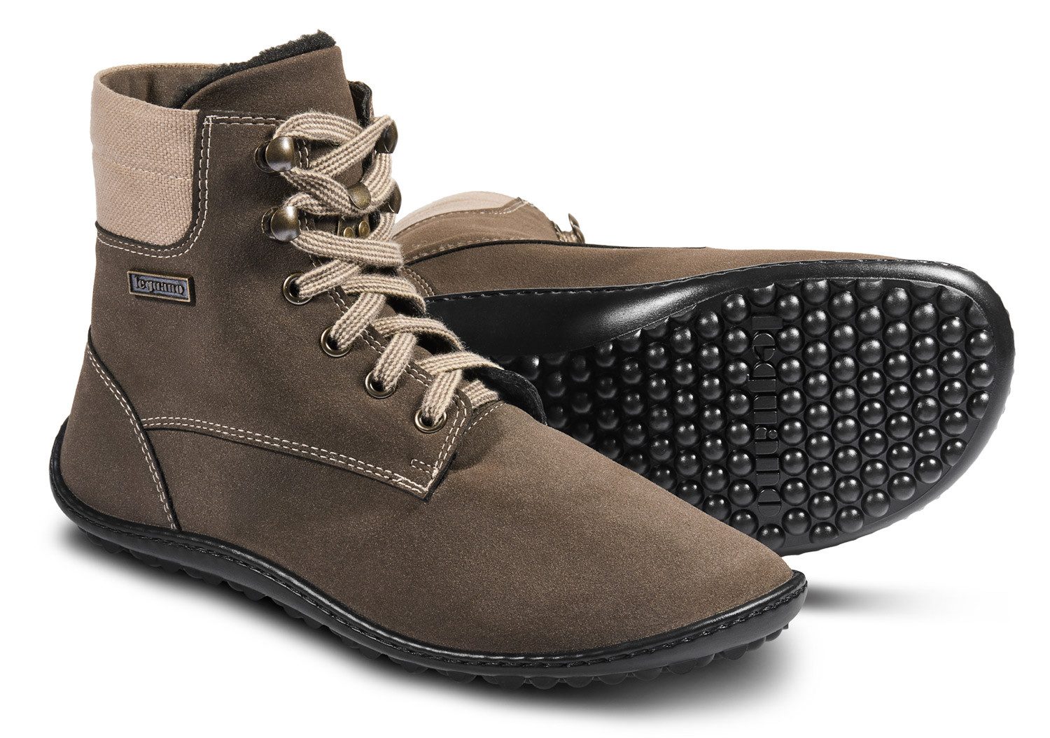 Leguano Leguano Icebare - warm gefütterter Damen und Herren Winter Barfußschuh