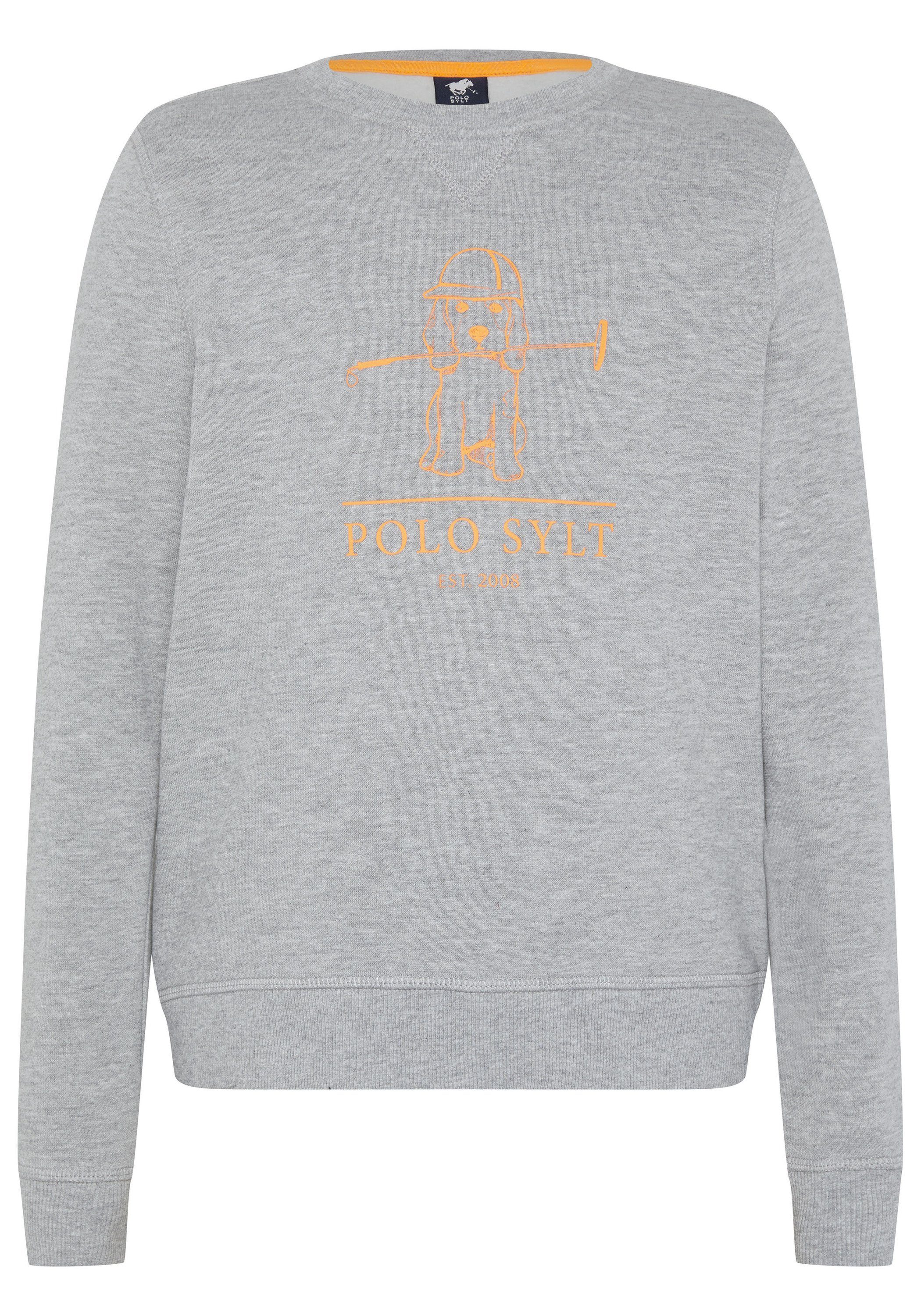 Polo Sylt Sweatshirt mit Frontprint günstig online kaufen