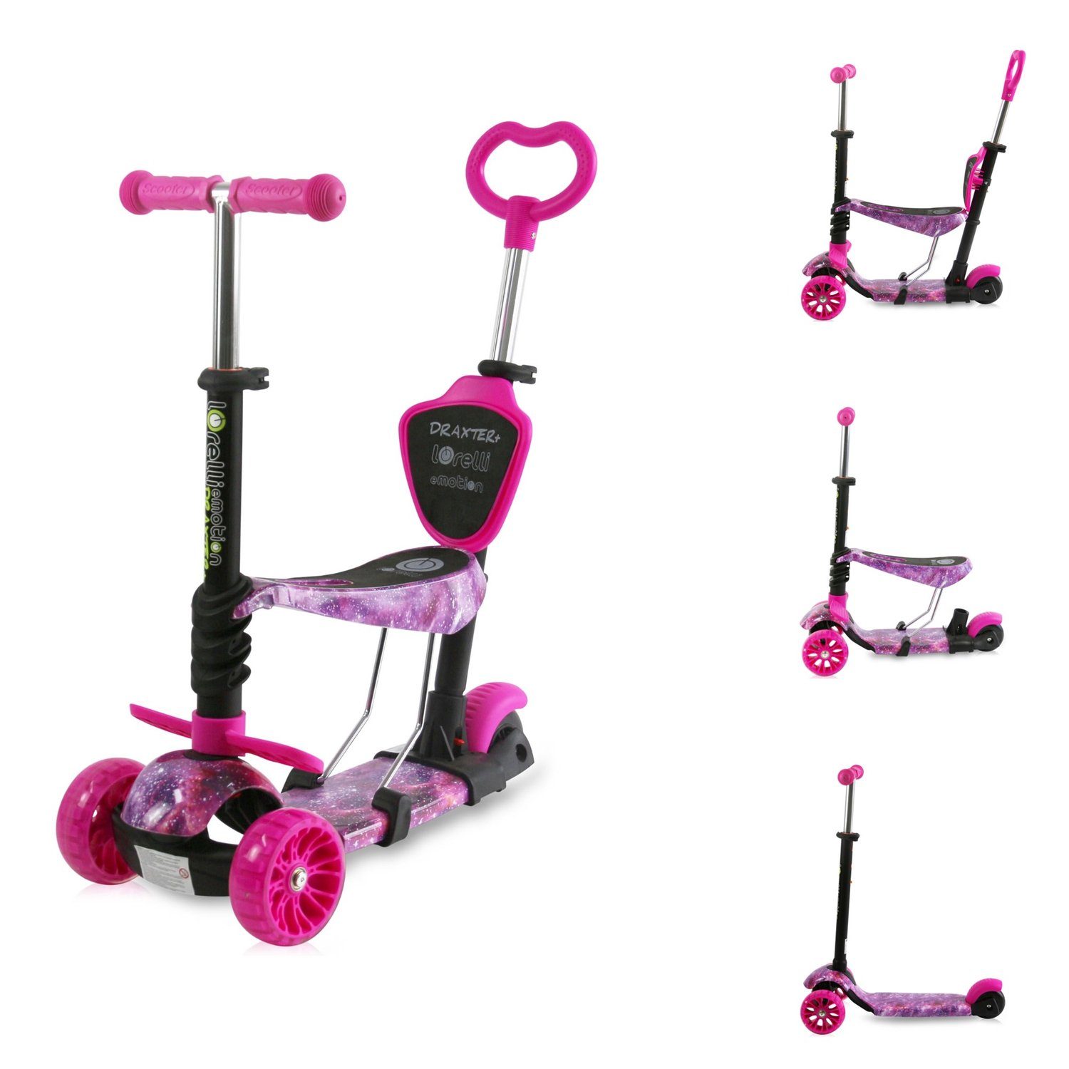 Cityroller Kinderroller Draxter Plus 3in1