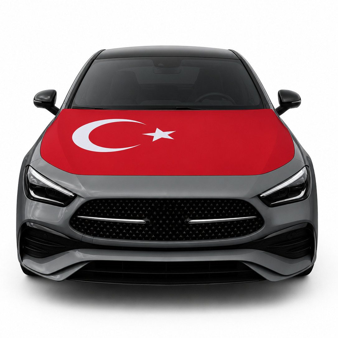 Flagge Kochmaster Motorhauben-Flagge Türkei