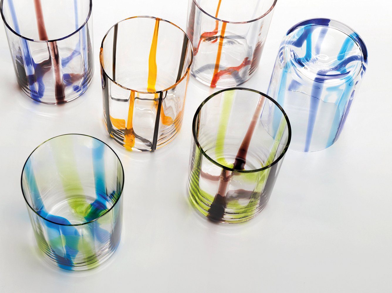 Zafferano Стекло-Set Tirache Bunter Mischkarton, 6-teiliges Set