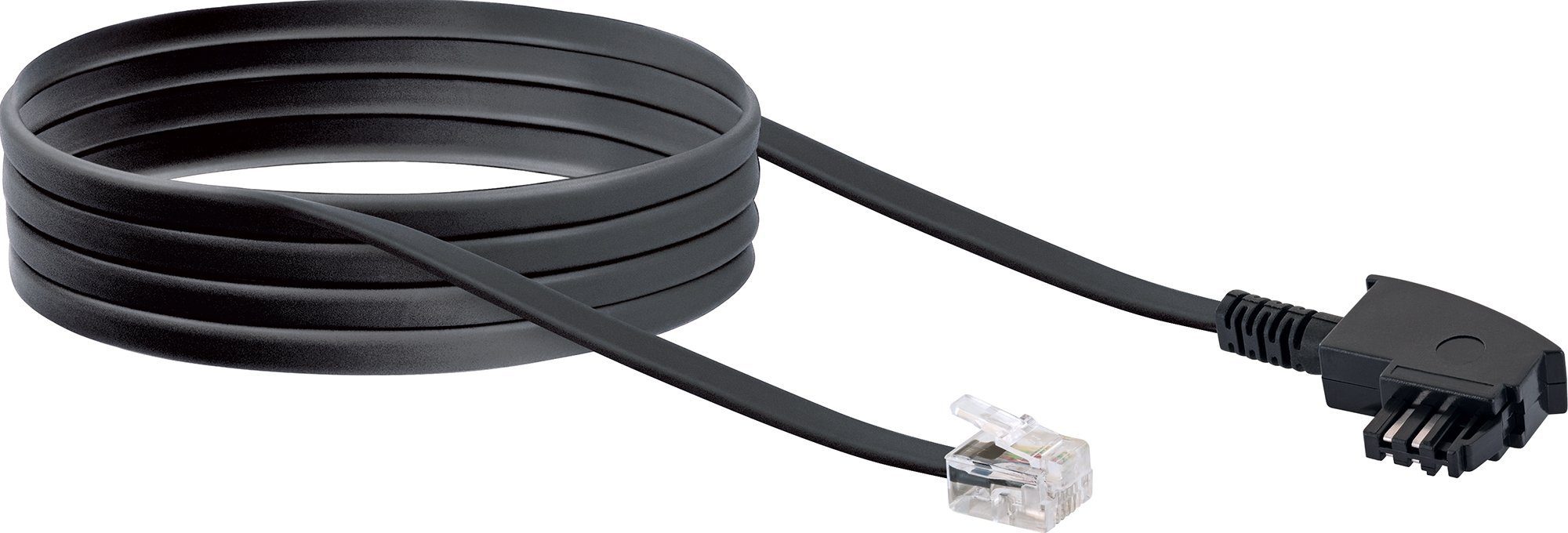Schwaiger TAL6236 533 Telefonkabel, TAE-N Stecker, RJ11 Stecker, (600 cm)