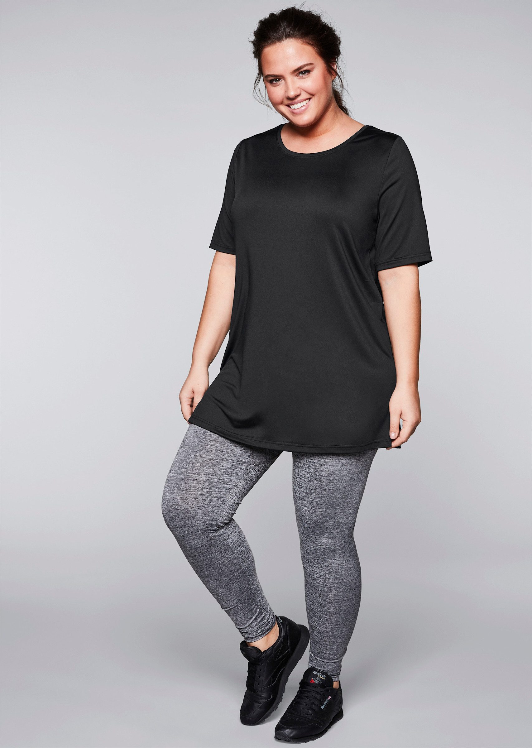 Sheego Trainingsshirt Funktionsshirt . günstig online kaufen