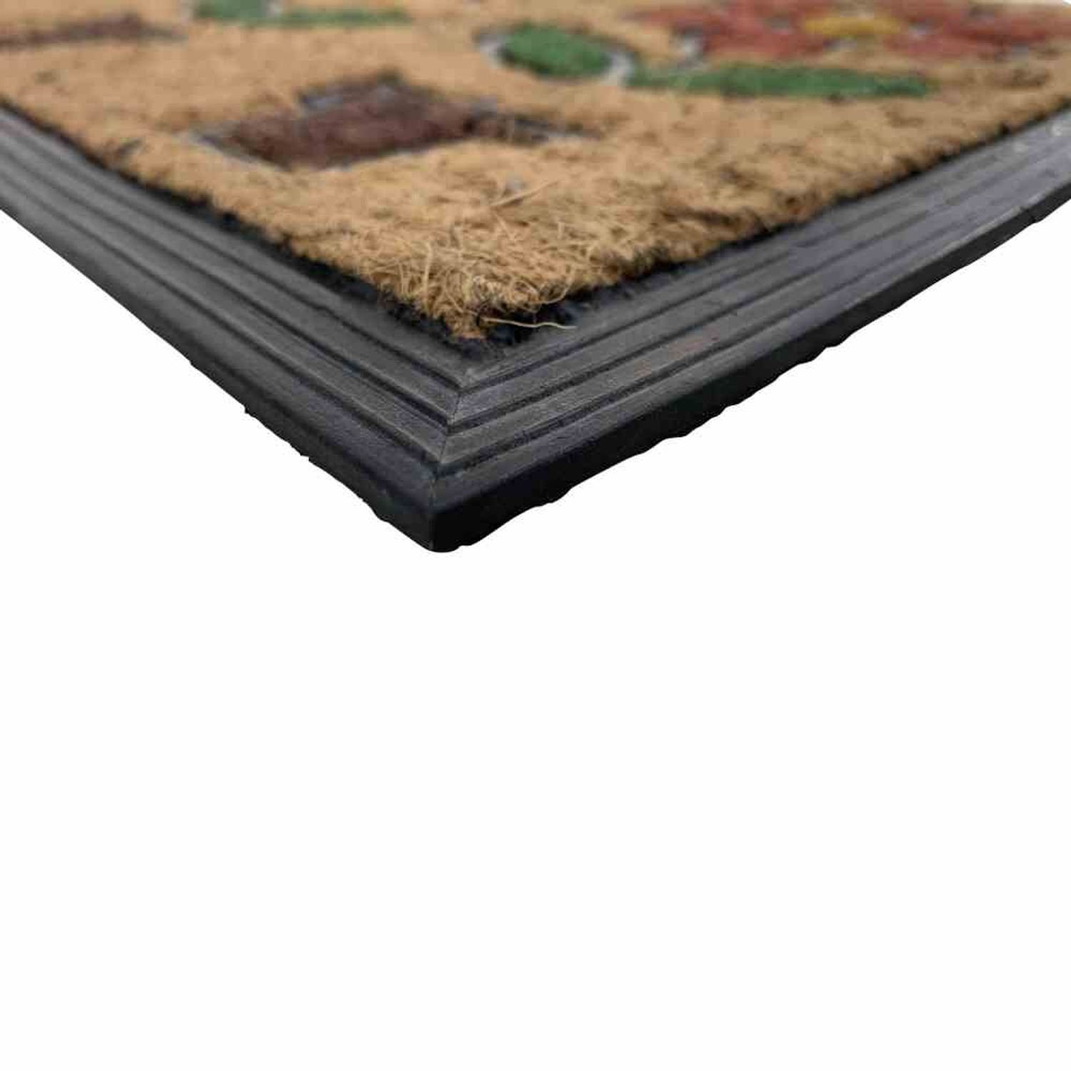 Siena Home Fußmatte Fußmatte Potted Flowers 40x60cm Schmutzfangmatte Türmatte Fußmatte Fuß