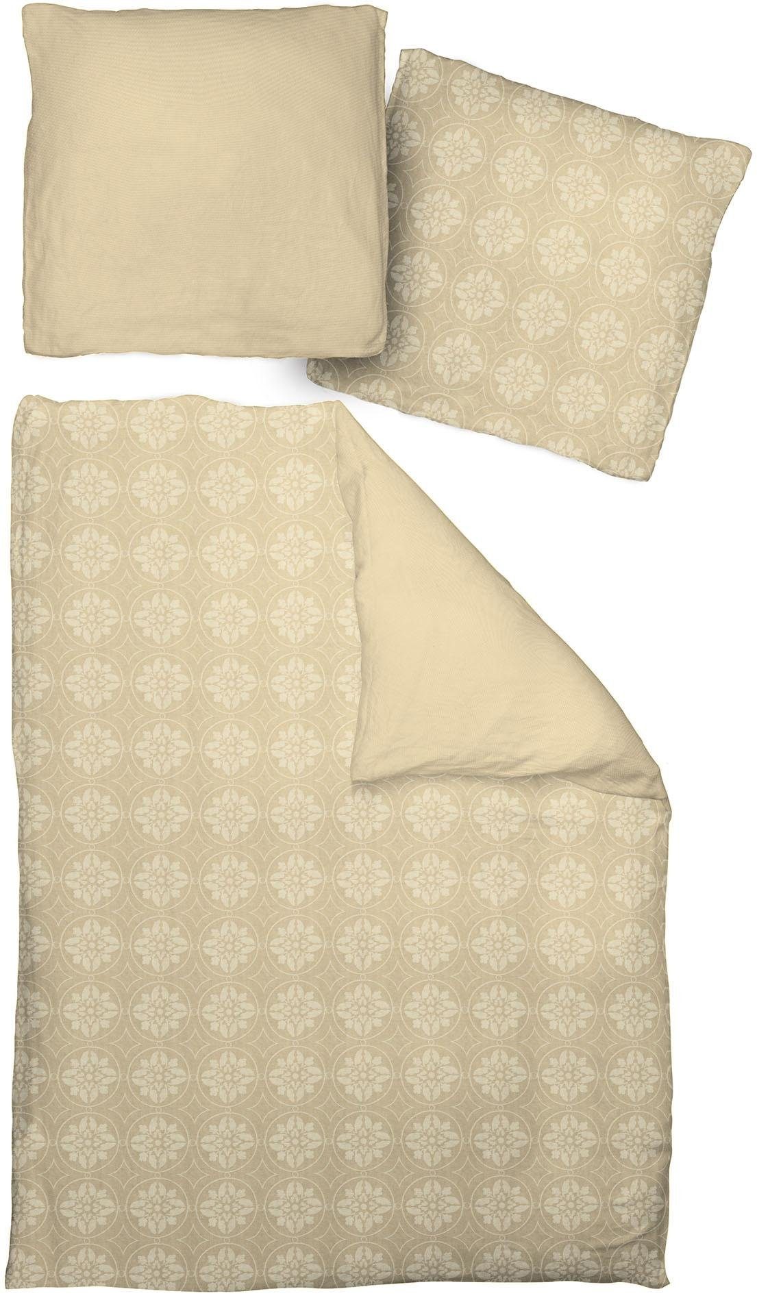 Adam Bettwäsche Romantic Puligny light, Renforcé, 2 teilig, aus 100 % Bio-Baumwolle, 2 teilig - Bettwäsche Set