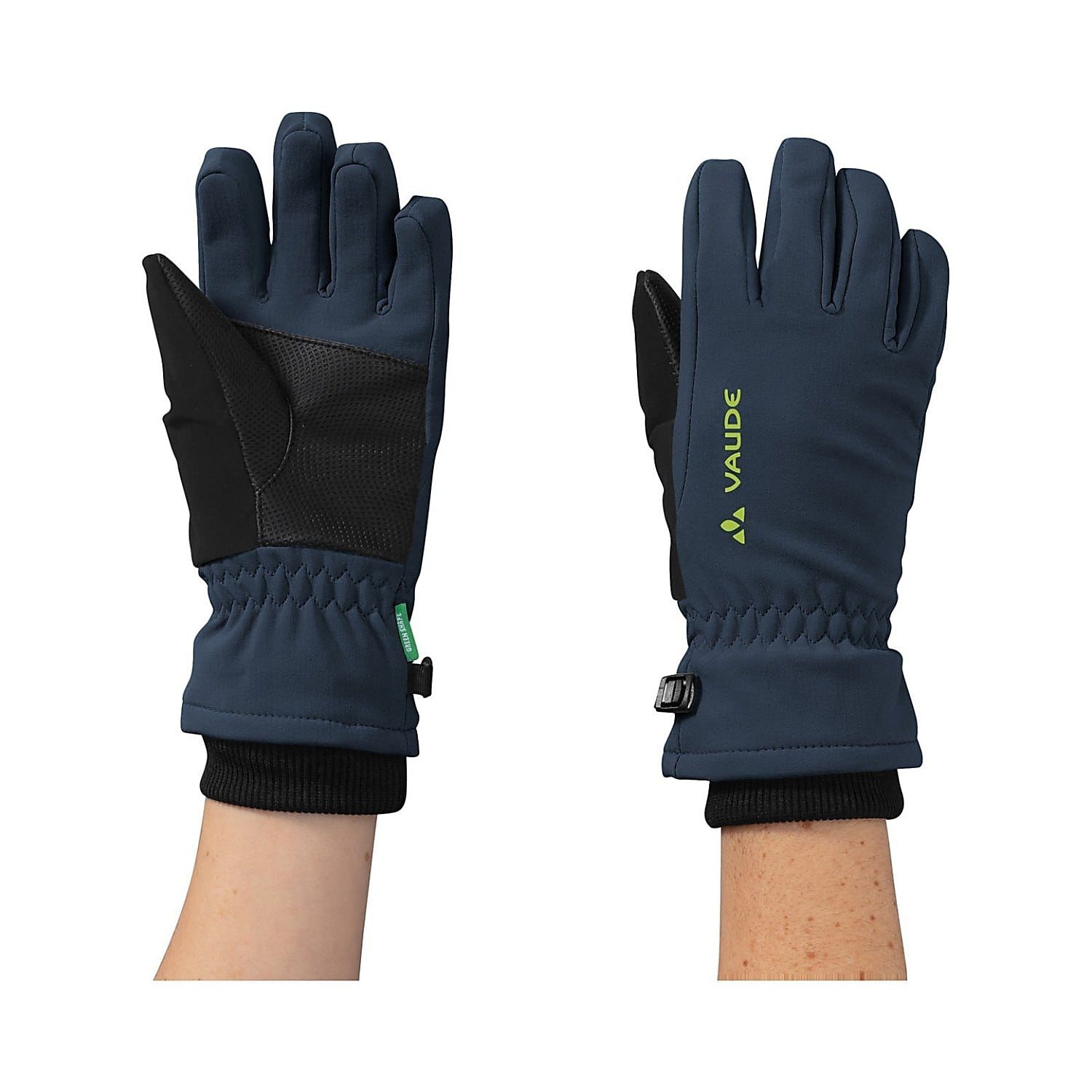 Multisporthandschuhe Kinder Softshell-Handschuhe dark VAUDE sea/green Rondane