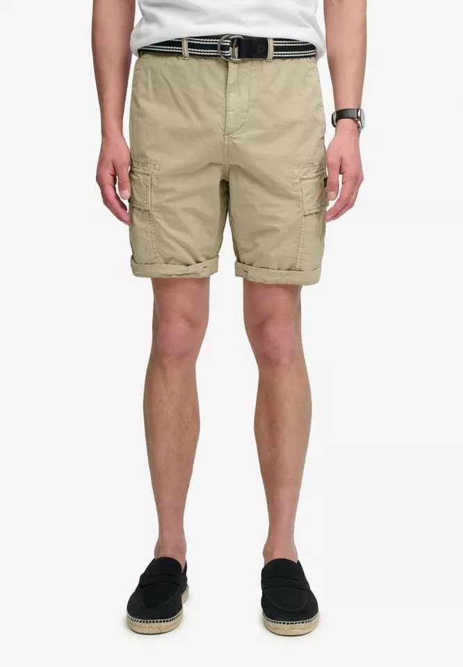 Superdry Cargoshorts RIPSTOP LIGHT CARGO SHORT Relaxed Fit, knielange Schnittform, mit Reißverschluss
