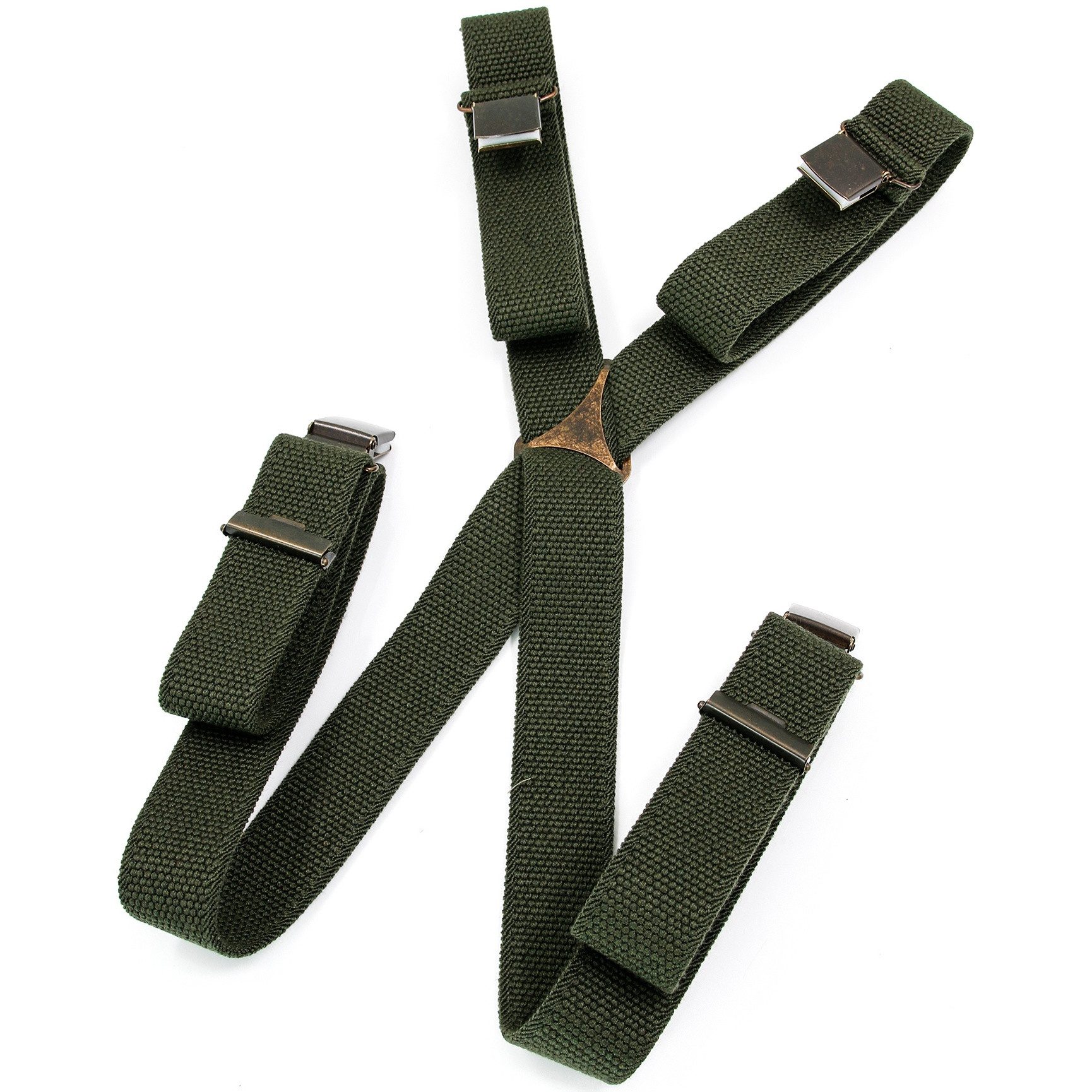 La Chasse® Подтяжки Подтяжки mit extra starken Clips & Gummi Spezialhosenträger Oefele stretch