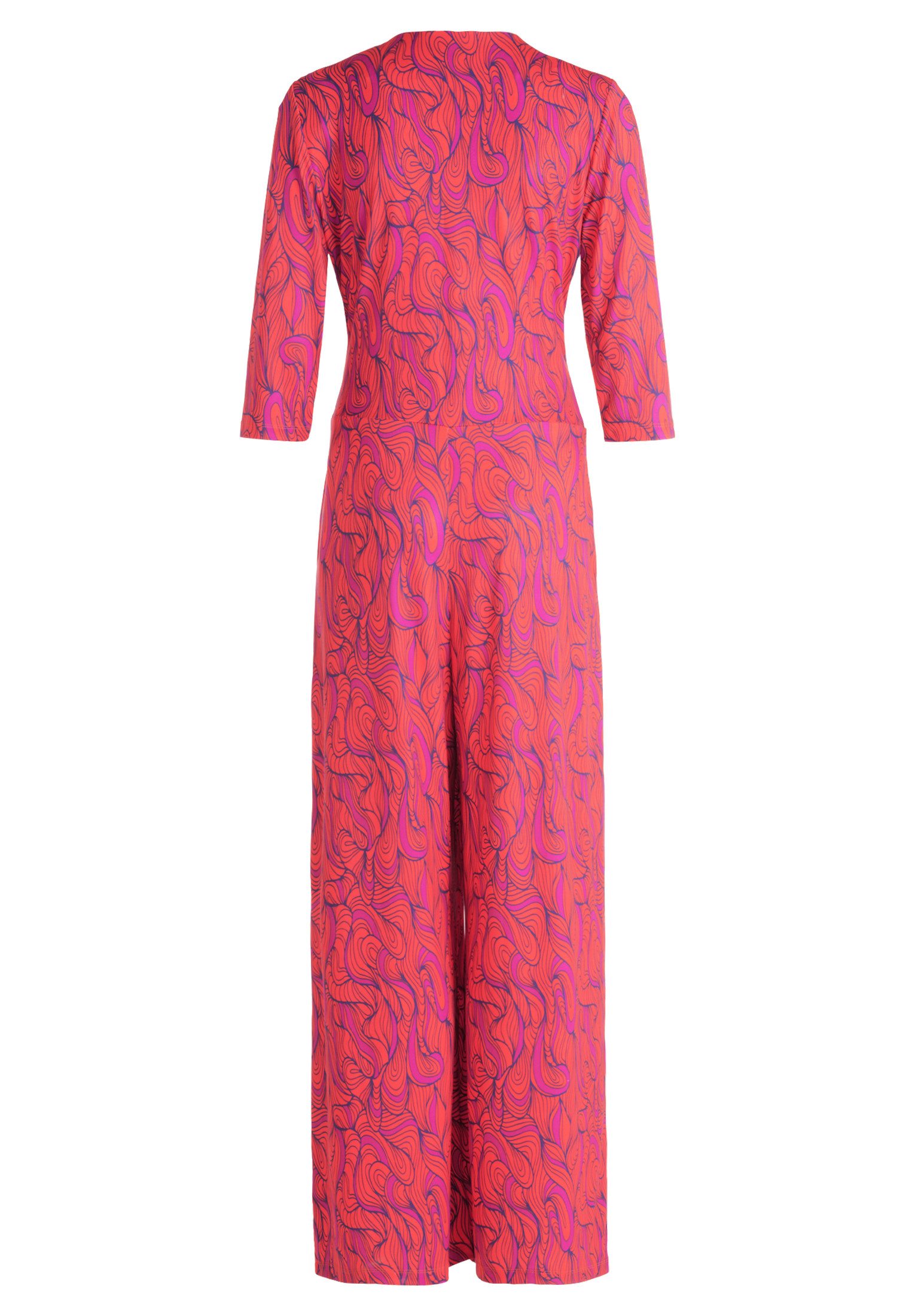 Cartoon Overall Damen mit weitem Bein (1-tlg) Design