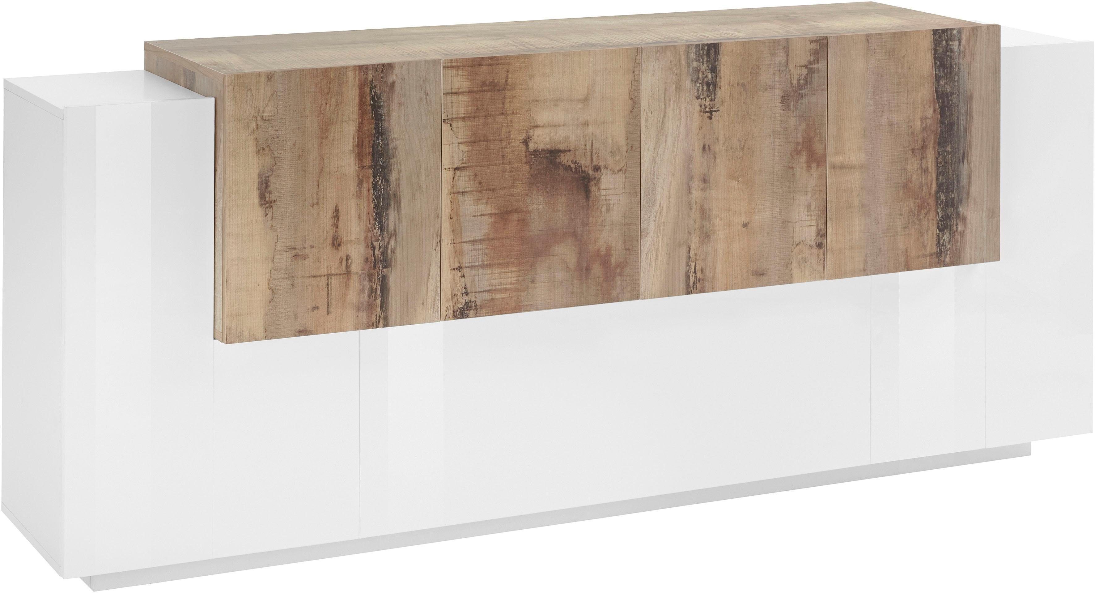 INOSIGN Sideboard Coro, Kommode, Schrank, Kredenz, grifflos mit Einlegeböde günstig online kaufen