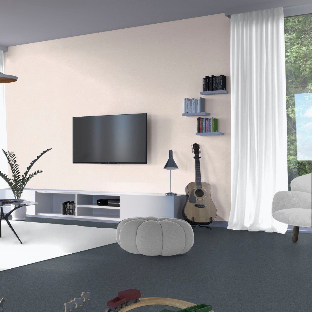 Teppichboden grün 7 Schlingenteppich Höhe: Breite cm 400/500 Aragosta, blau Schlafzimmer, Bodenmeister, rechteckig, Wohnzimmer, mm, Kinderzimmer,