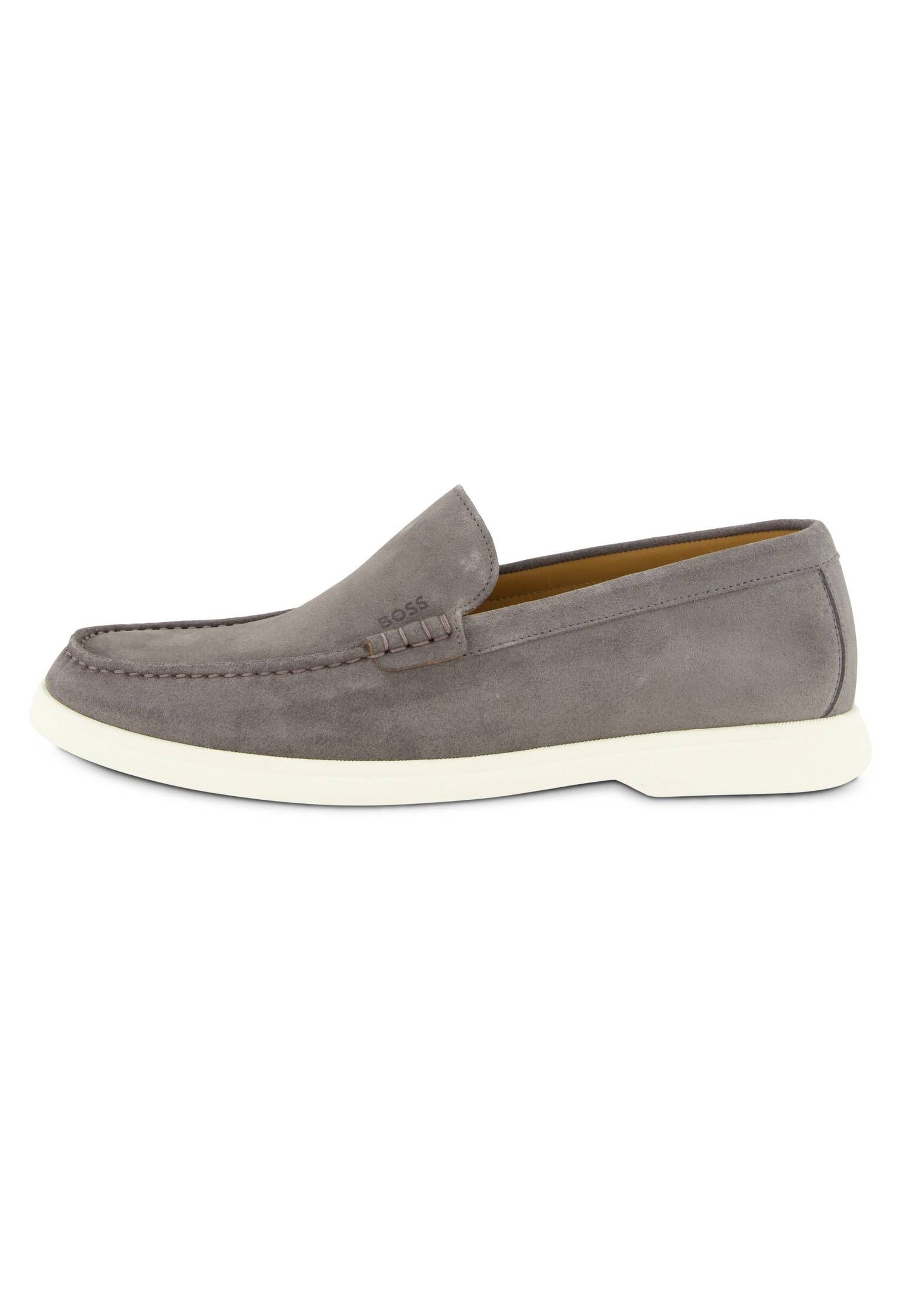 BOSS Herren Slipper aus Veloursleder SIENNE_LOAF günstig online kaufen