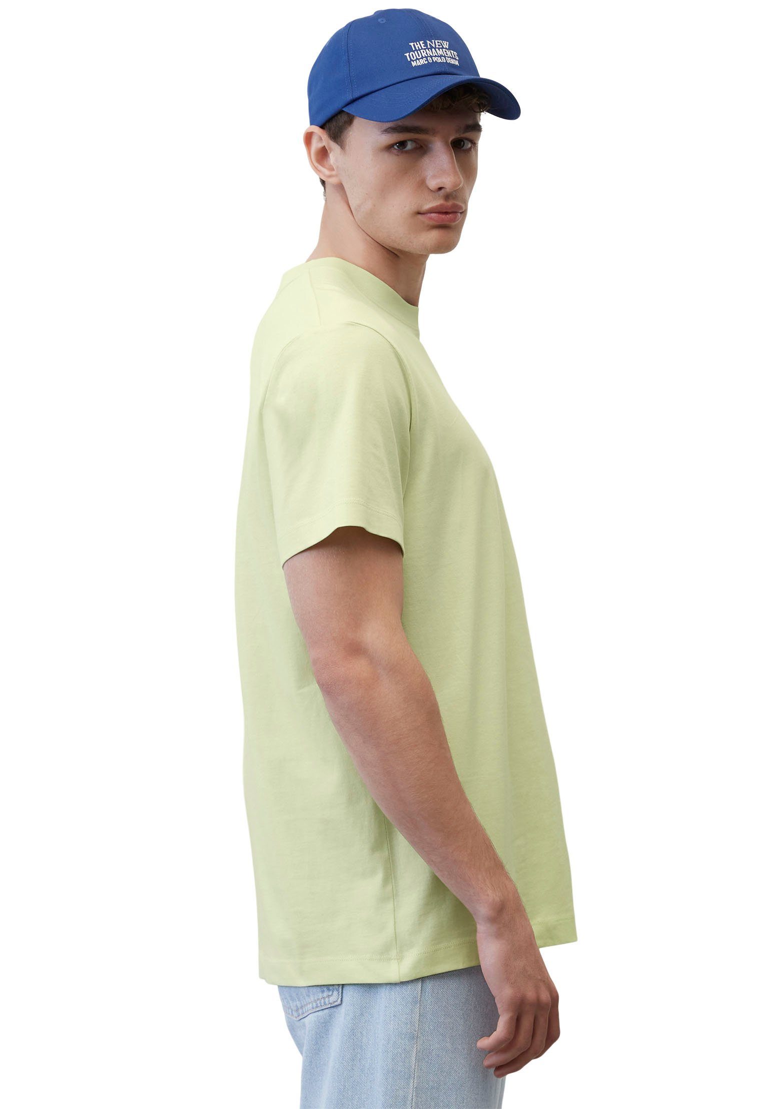 O'Polo Marc Logo-Druck lime DENIM mit kleinem T-Shirt