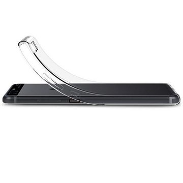 CoolGadget Handyhülle Transparent Ultra Slim Case für Huawei P10 5,1 Zoll, Silikon Hülle Dünne Schutzhülle für Huawei P10 Hülle