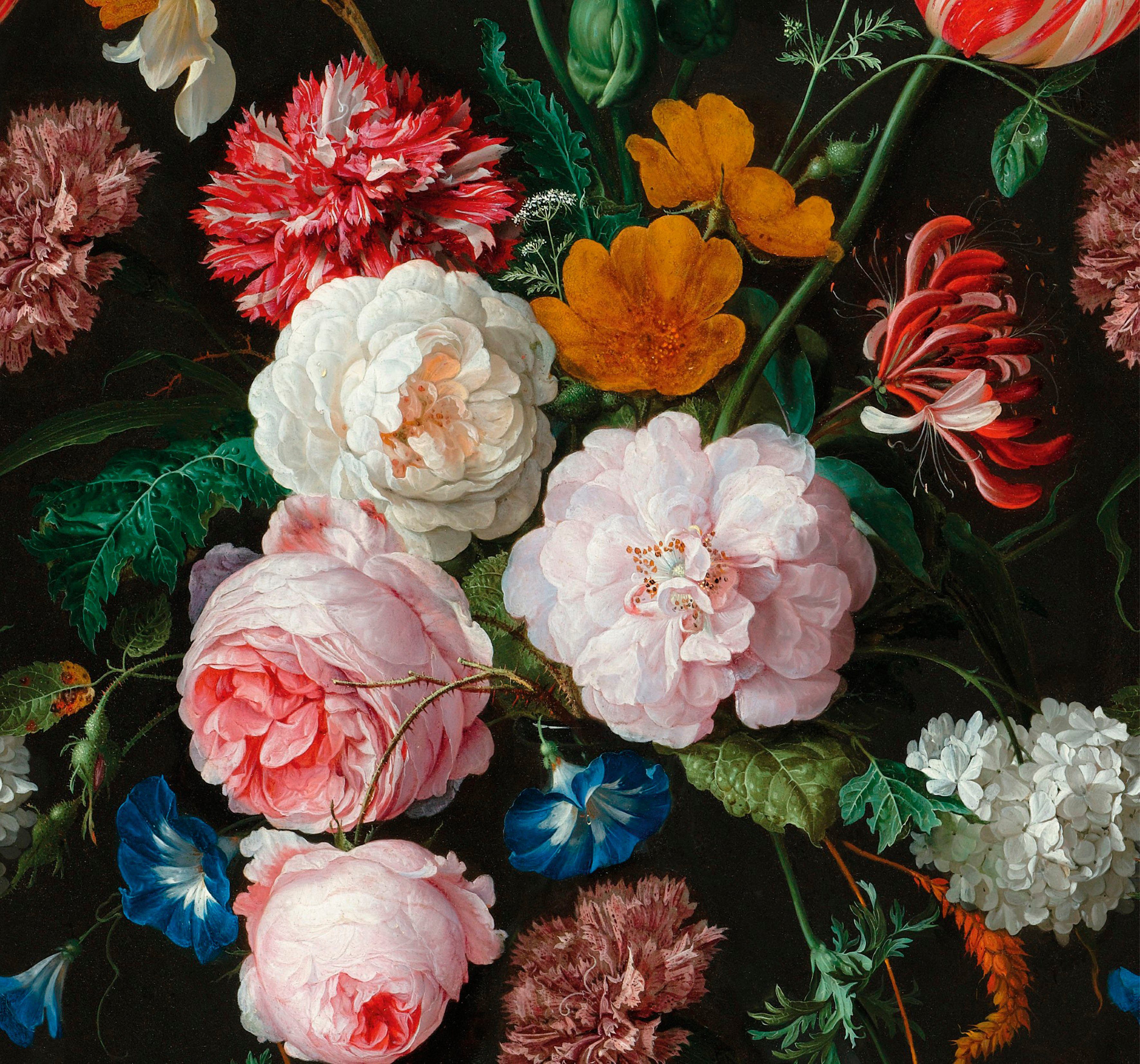 Art for the home Fototapete Nicky Blumen, glatt, botanisch, Nicky Blumen 280x300 cm