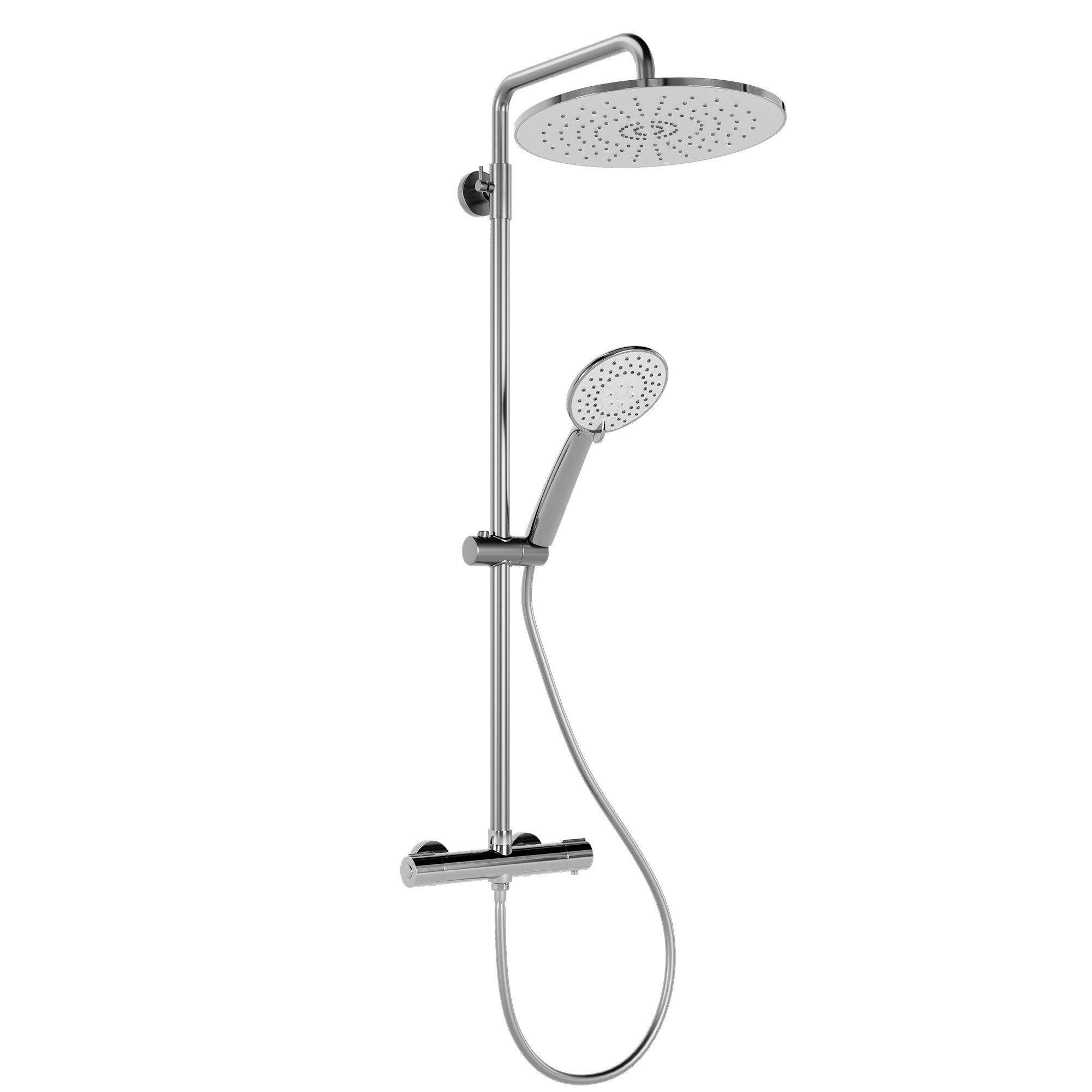 GarveeMore Brausegarnitur Duschsystem mit Thermostat 38℃ Duschset Regendusc günstig online kaufen