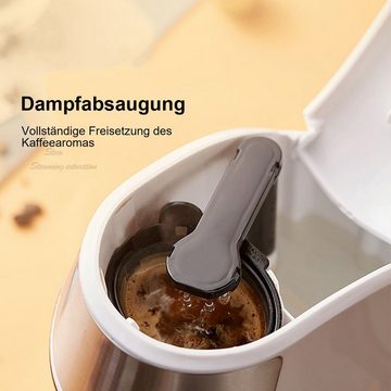 yozhiqu Filterkaffeemaschine Kaffeemaschine Amerikanische mini halbautomatische Kaffeemaschine, Haus tragbar Büro brauen duftenden Tee Maschine Kaffeemaschine