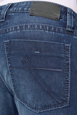 CAMP DAVID Regular-fit-Jeans mit Bleaching-Effekten