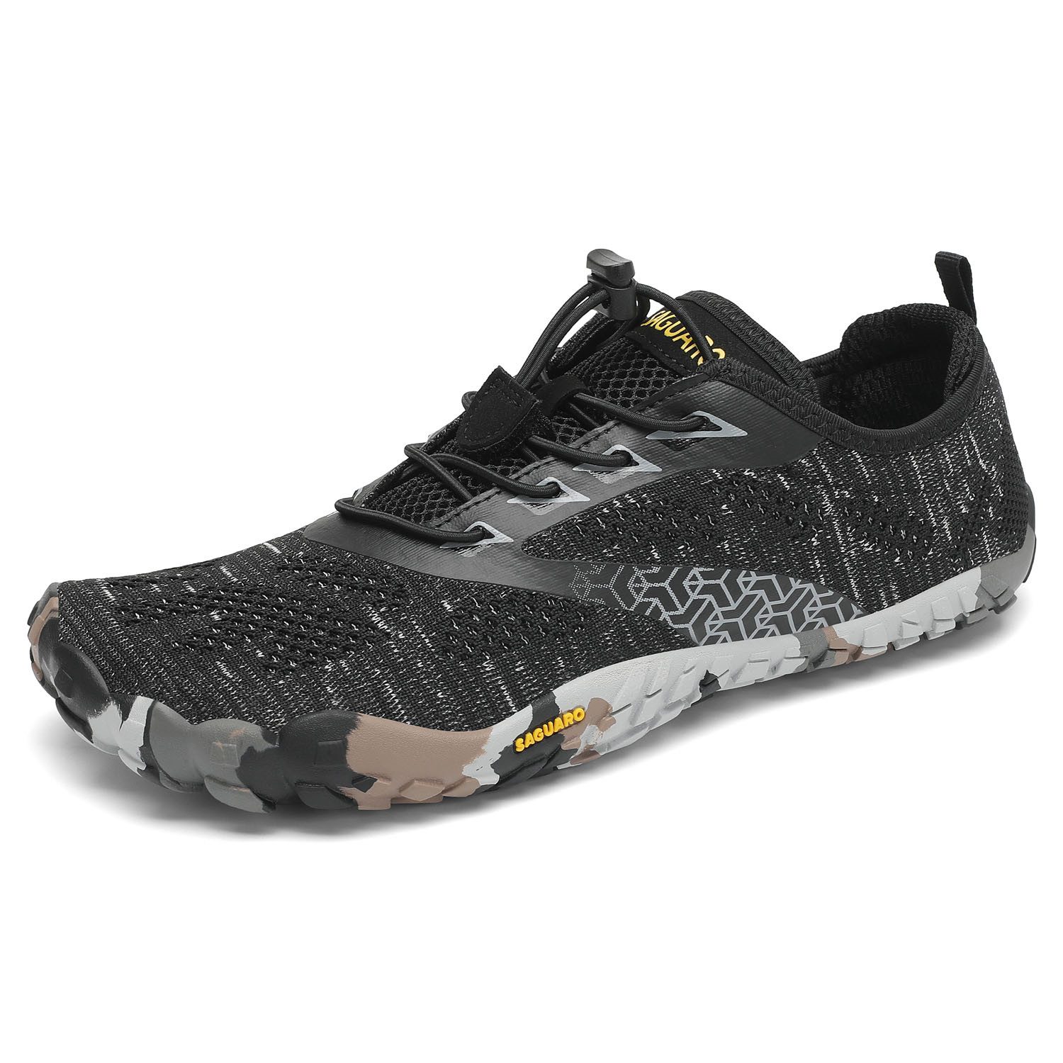 SAGUARO Sport Sommer Barfußschuh (5mm Sohlenstärke, Nullabsatz, bequem, leicht, atmungsaktiv, rutschfest) Minimalschuhe Laufschuhe Sport-Schuhe Jogging Sneaker  – Bild 3 von 5