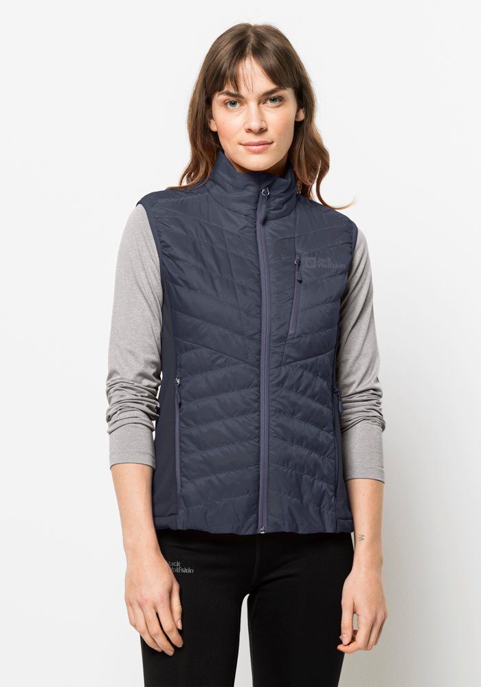 Jack Wolfskin Steppweste ROUTEBURN PRO INS VEST W graphite | Steppwesten