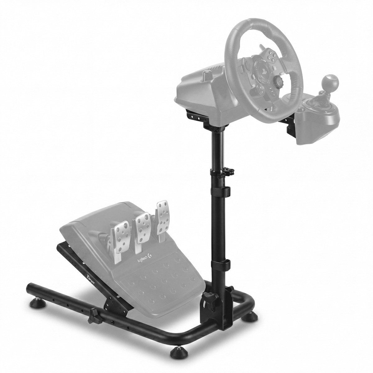 Ranqer Controller-Halterung Racing Wheel Stand, (höhenverstellbar, neigbar, klappbar, Stahl)
