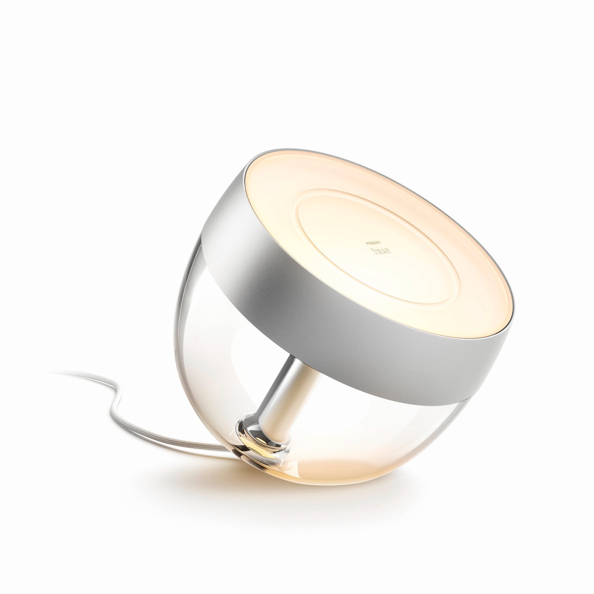 Philips Hue Tischleuchte White & Color Ambiance Iris Tischleuchte 520lm, LED fest integriert, Farbwechsler