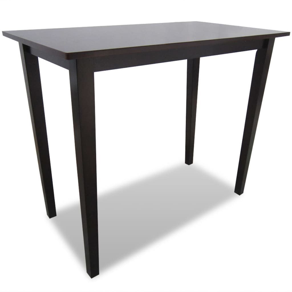 furnicato Bartisch Holz Braun (1-St) günstig online kaufen