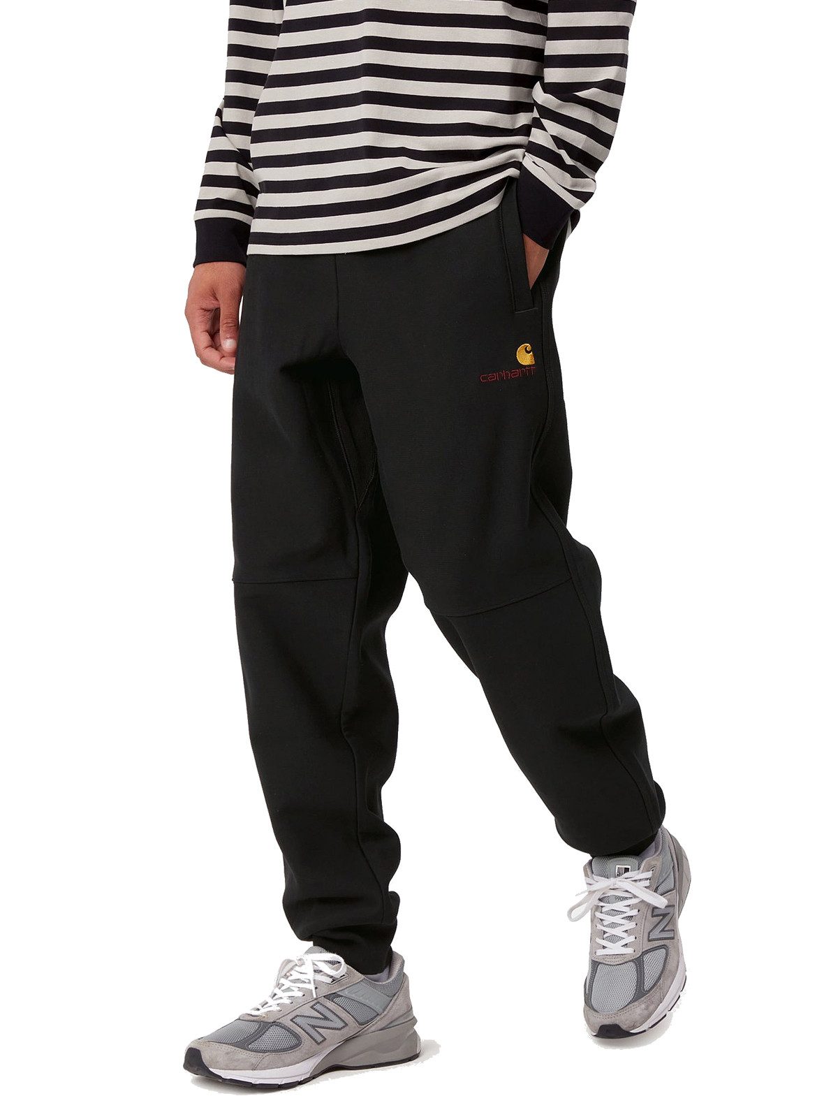 Carhartt WIP Jogginghose Carhartt WIP American Script Jogging Pant (1-tlg)