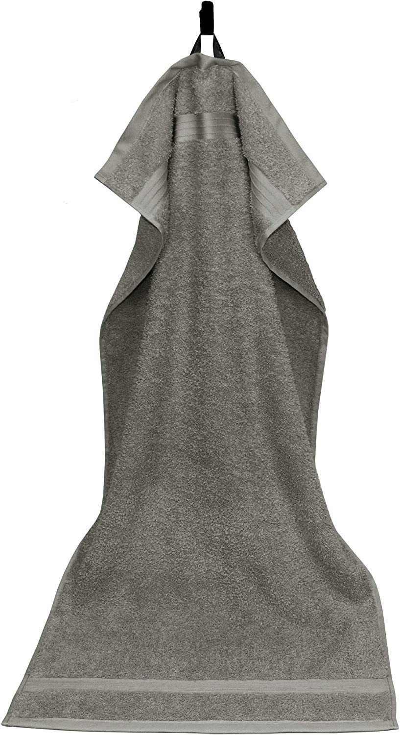Handtuchset cm 50x100 Grau Lashuma Handtücher Linz, Dunkel (2-St), Frottee grau Flauschiges