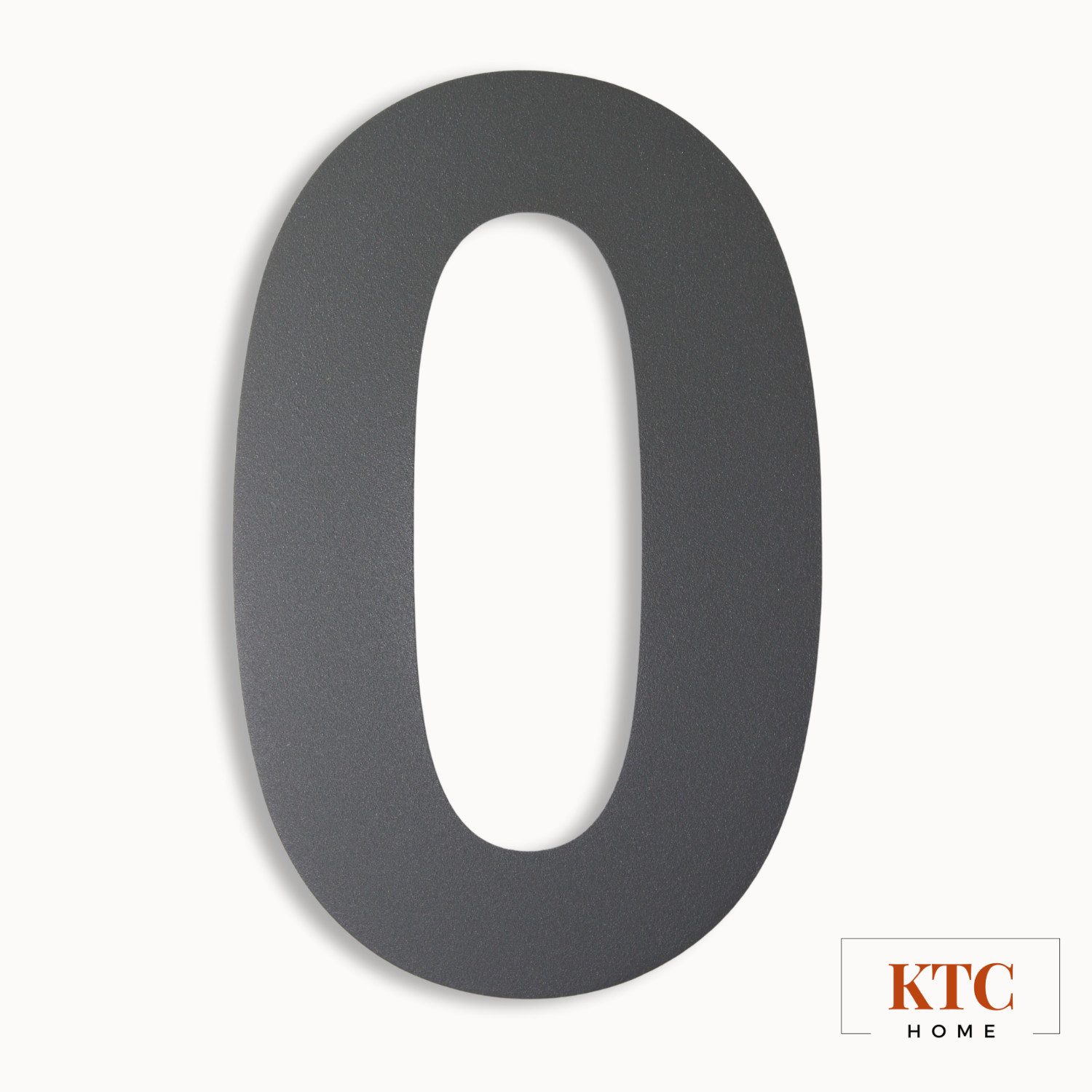 KTC Home Hausnummer KTC Premium Hausnummer Anthrazitgrau 20cm