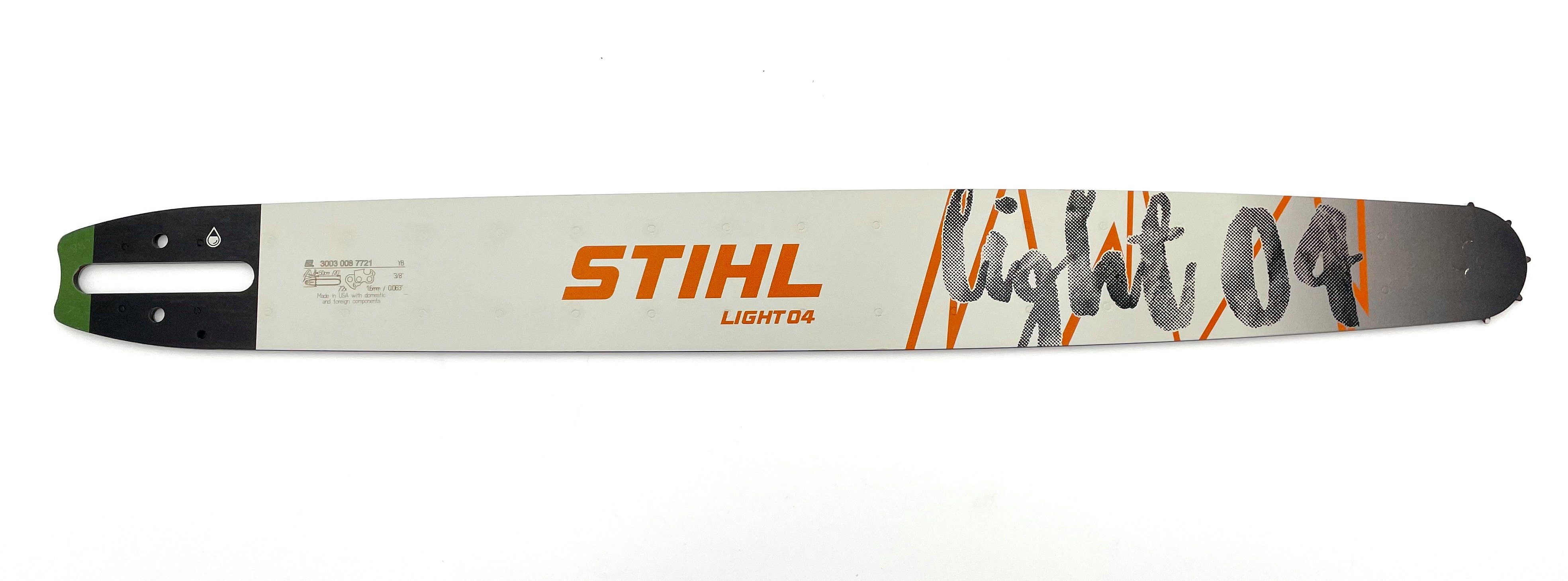 STIHL Führungsschiene Light 04 50cm / 20" - 3/8" - 1,6 mm 30030087721 ...