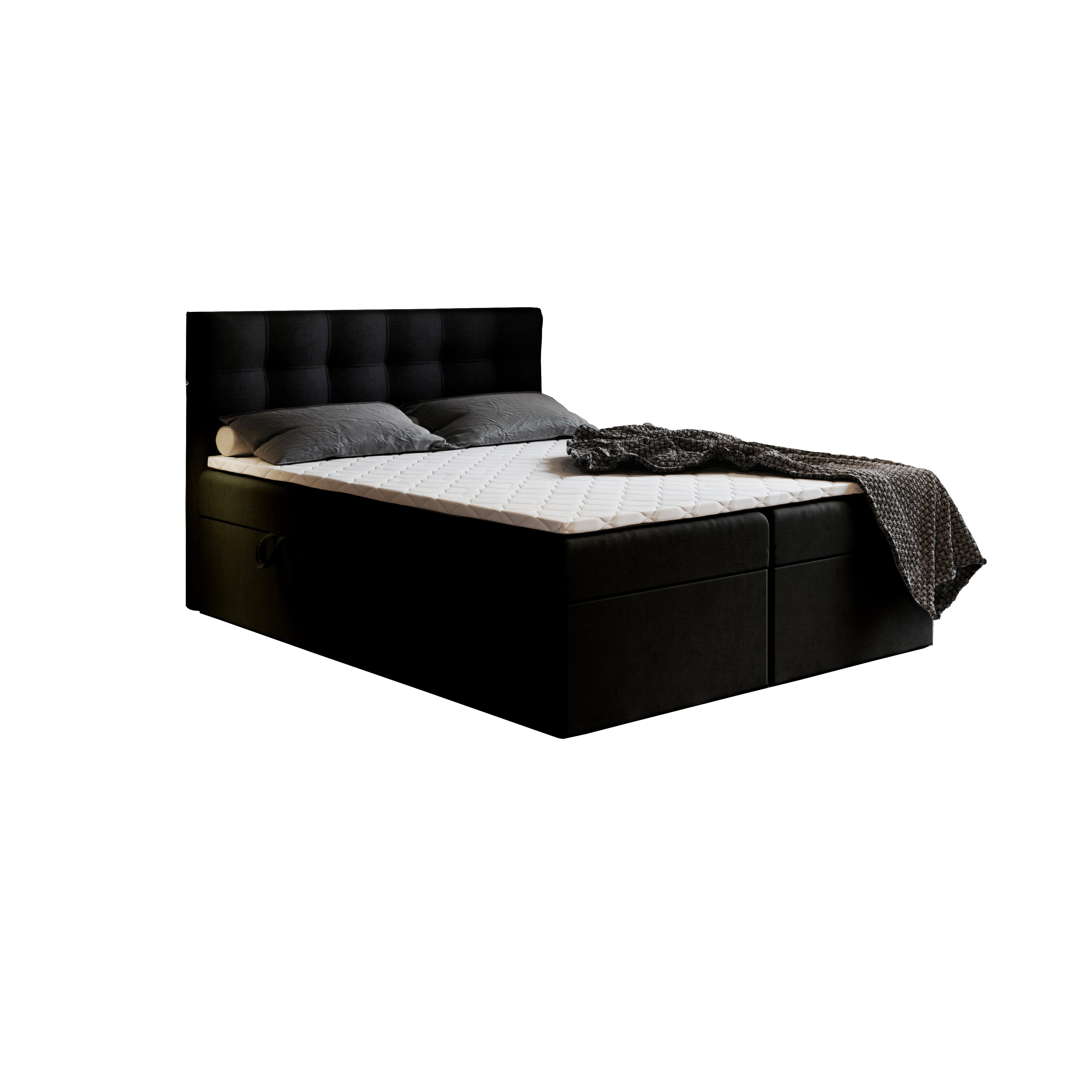 Godre Boxspringbett mit Bettkasten Ewora 160x200 günstig online kaufen