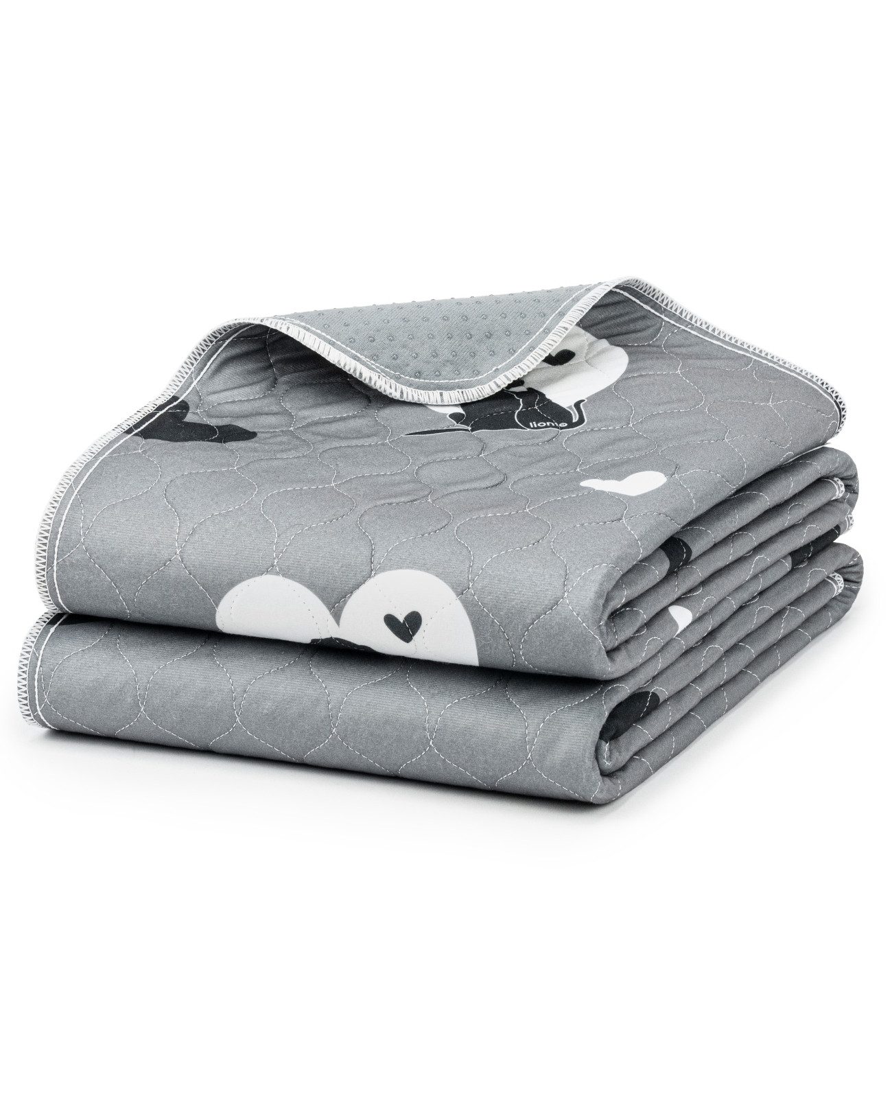 lionto Hundematte waschbar, wiederverwendbare Welpenunterlage, 2-er Set, mit 4-lagigem Saugkern & rutschfester Unterseite