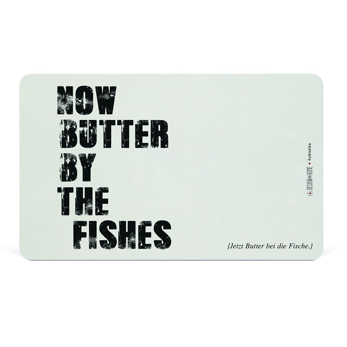 PPD Frühstücksbrett Frühstücksbrettchen aus Resopal - Butter by the Fishes, Resopal, (1-St)