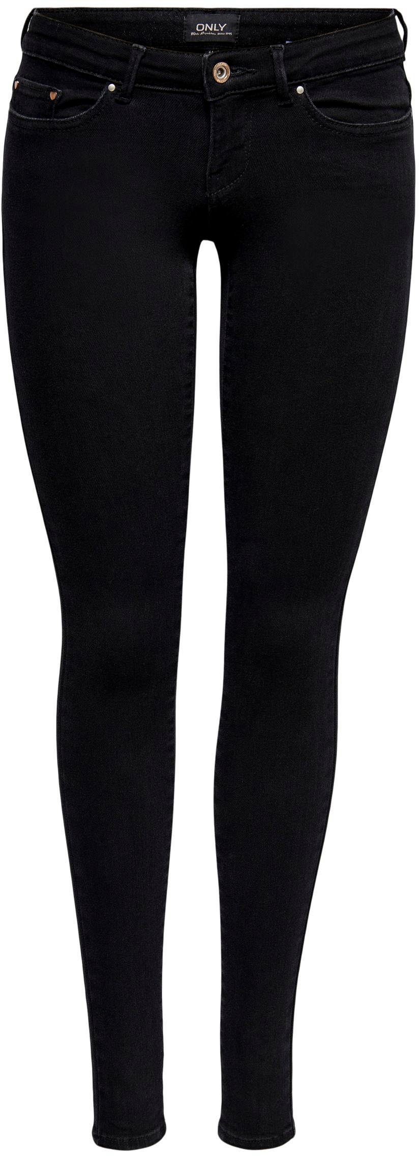 ONLY Skinny-fit-Jeans ONLCORAL SK POWER DNM denim black SL