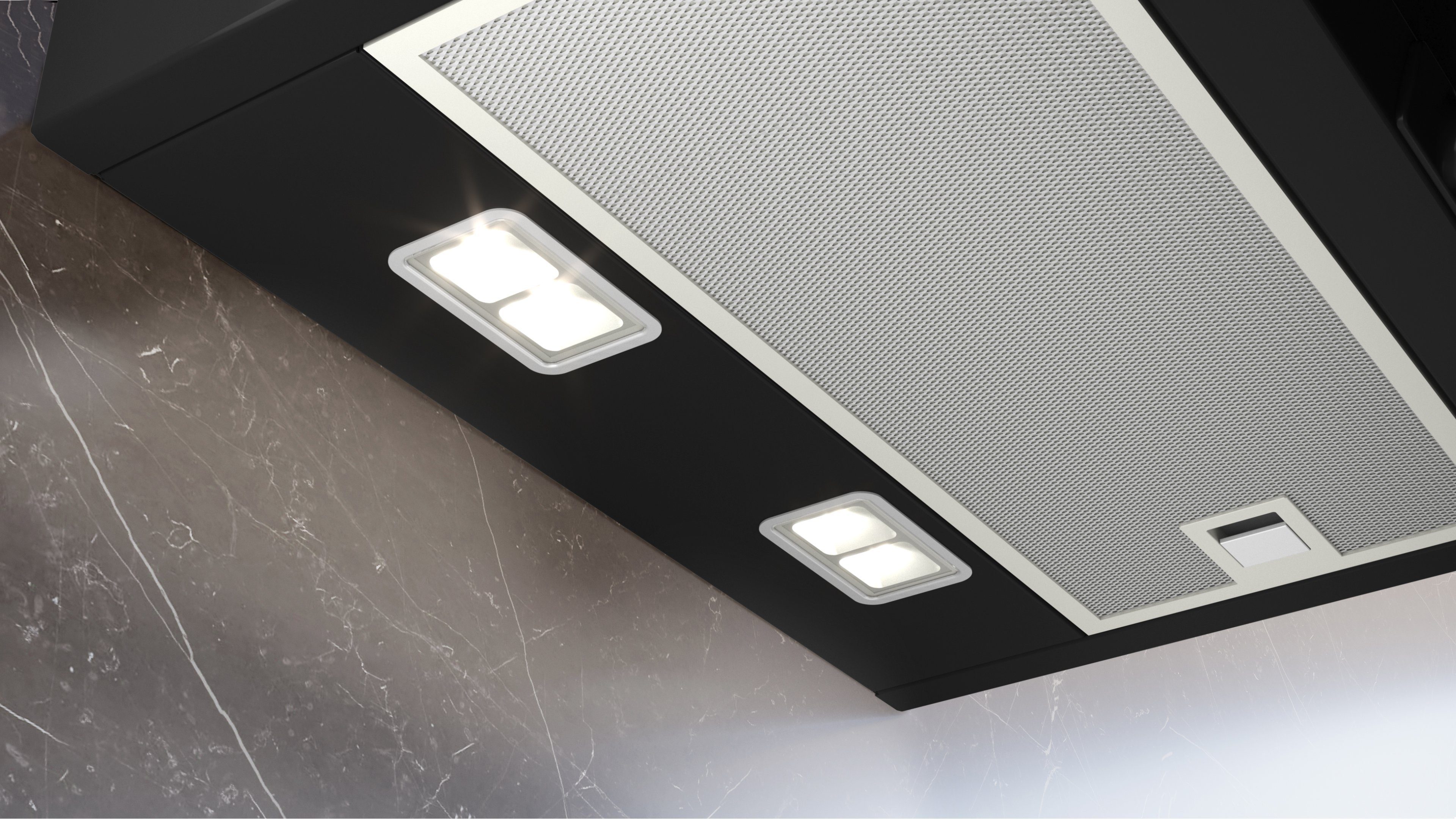 SIEMENS Kopffreihaube LC87KFN60 Serie iQ300 LC87KFN60, Geruchs- & geräuscharme Küche dank leistungstarkem iQdrive Motor