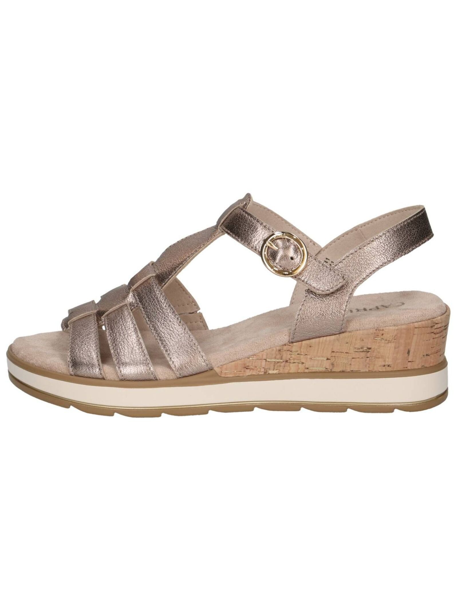 Caprice Caprice Sandalen Leder Keilsandalette