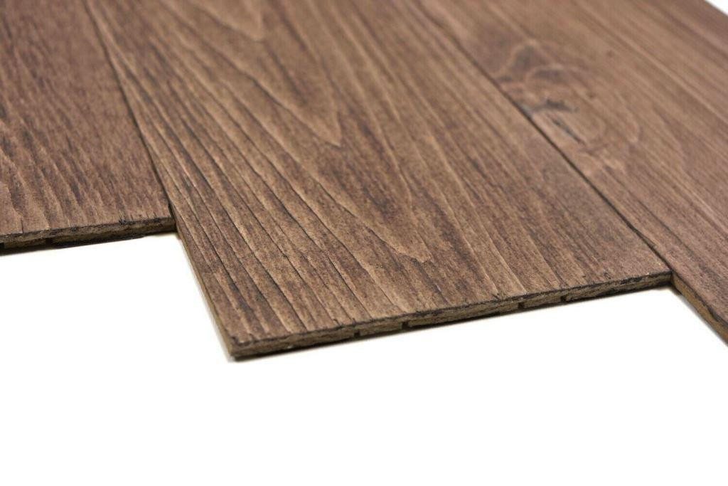 Thumbnail - Mosani Wandpaneel 9 Stück Wandverkleidung Verblender Selbstklebende Holzwand, BxL: 12,80x90,00 cm, (Set, 9-telig) ultral...