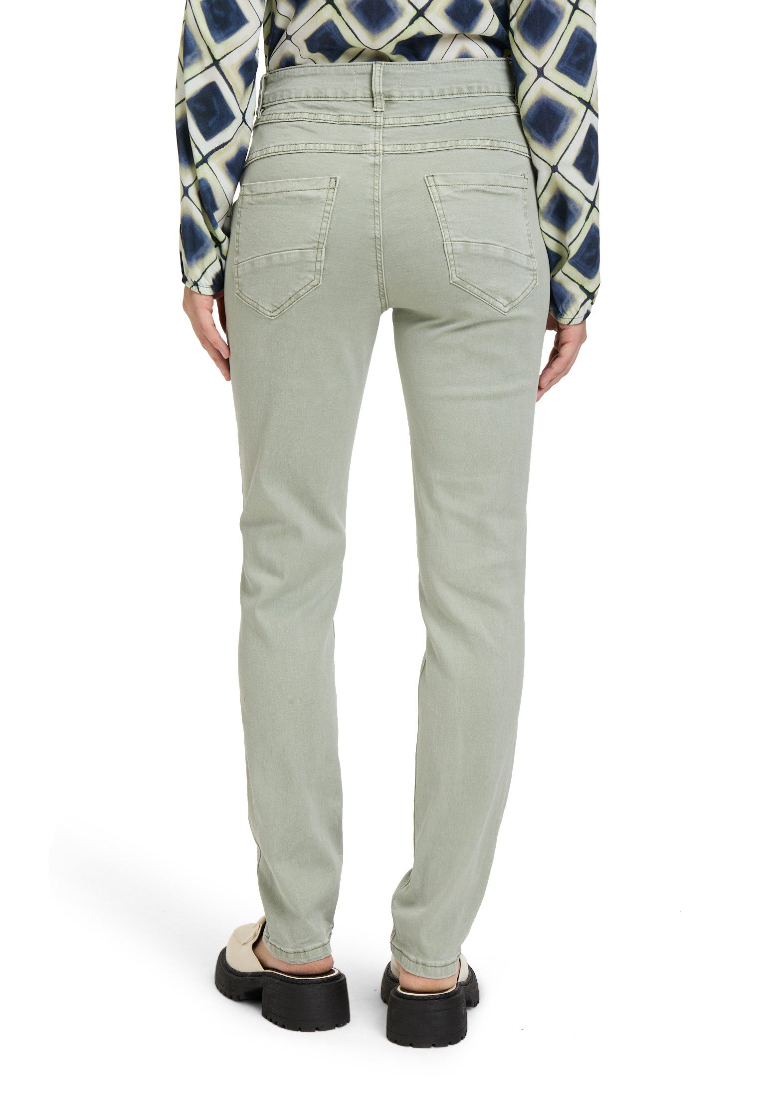 Cartoon Boyfriend-Jeans Damen im Vintage-Look