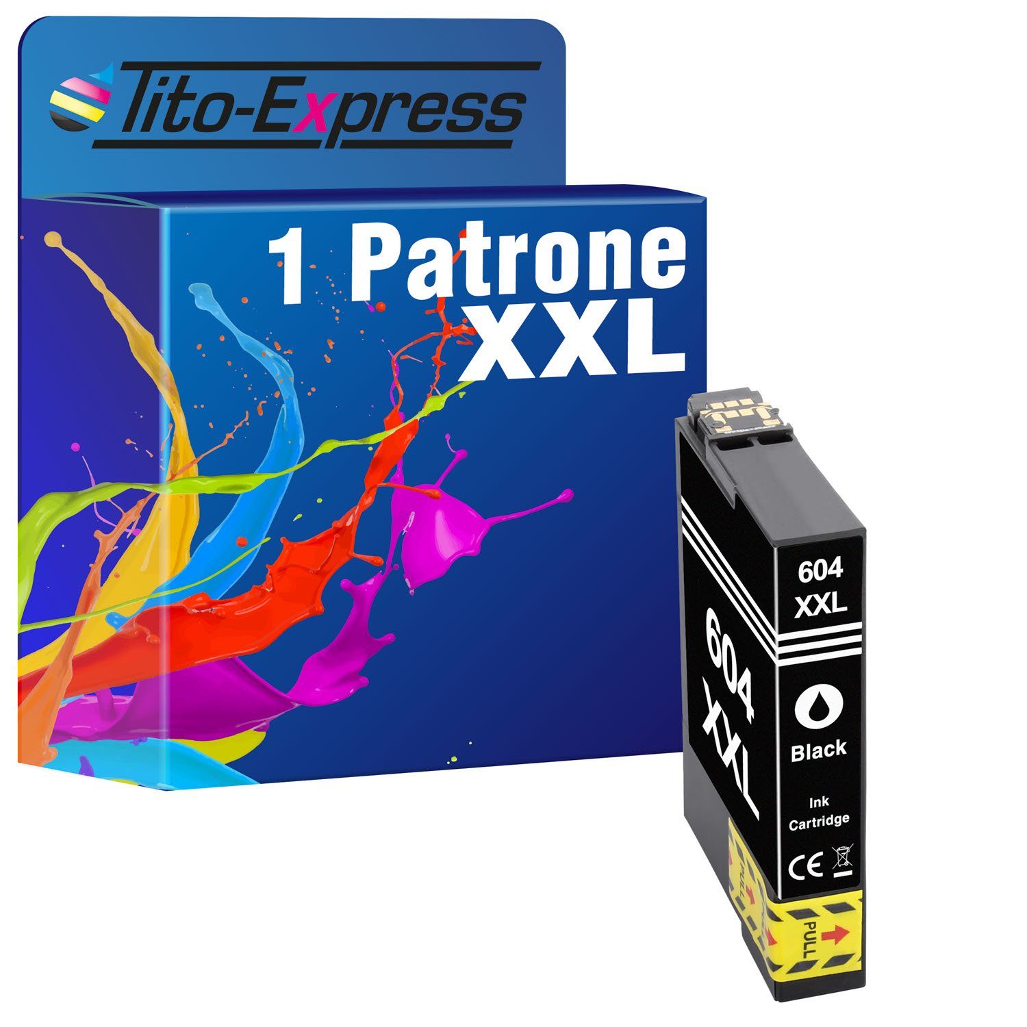 Tito-Express ersetzt Epson 604 XL 604XL Black Tintenpatrone (für XP-2200 XP-3200 XP-4200 WF-2910 WF-2930 WF-2935 WF-2950 DWF)