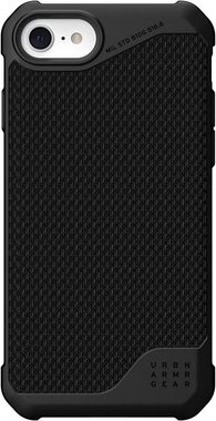 UAG Smartphone-Hülle Metropolis LT, [Apple iPhone SE Case aus Premium-Materialien, Wireless-Charging kompatibel, Sturz- und stoßfest nach US-Militärstandard, Besonders robuste iPhone Hülle] - schwarz