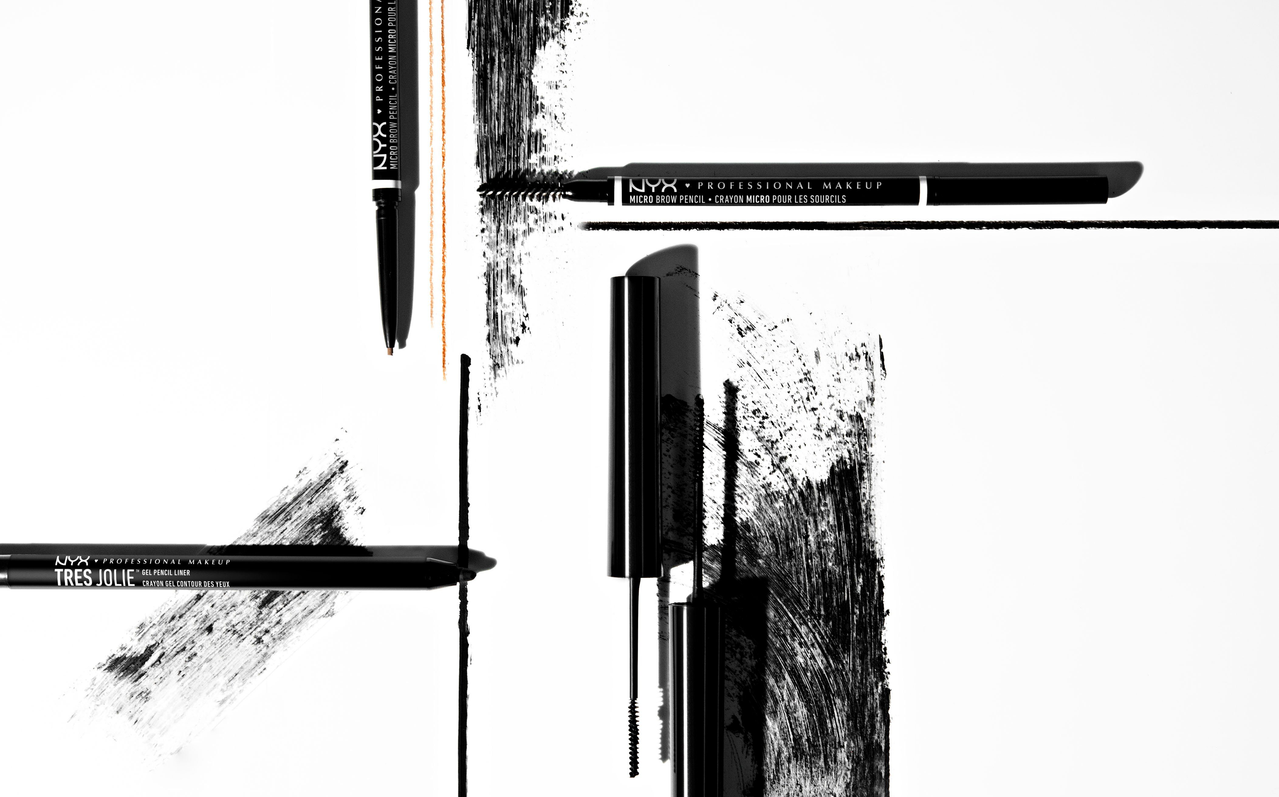 Brow Pencil Micro Makeup NYX Professional Augenbrauen-Stift black