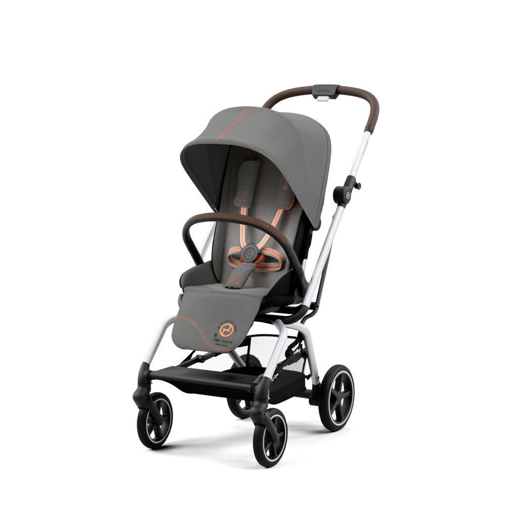 Cybex Kombi-Kinderwagen, mit All-Terrain Räder Lava Grey