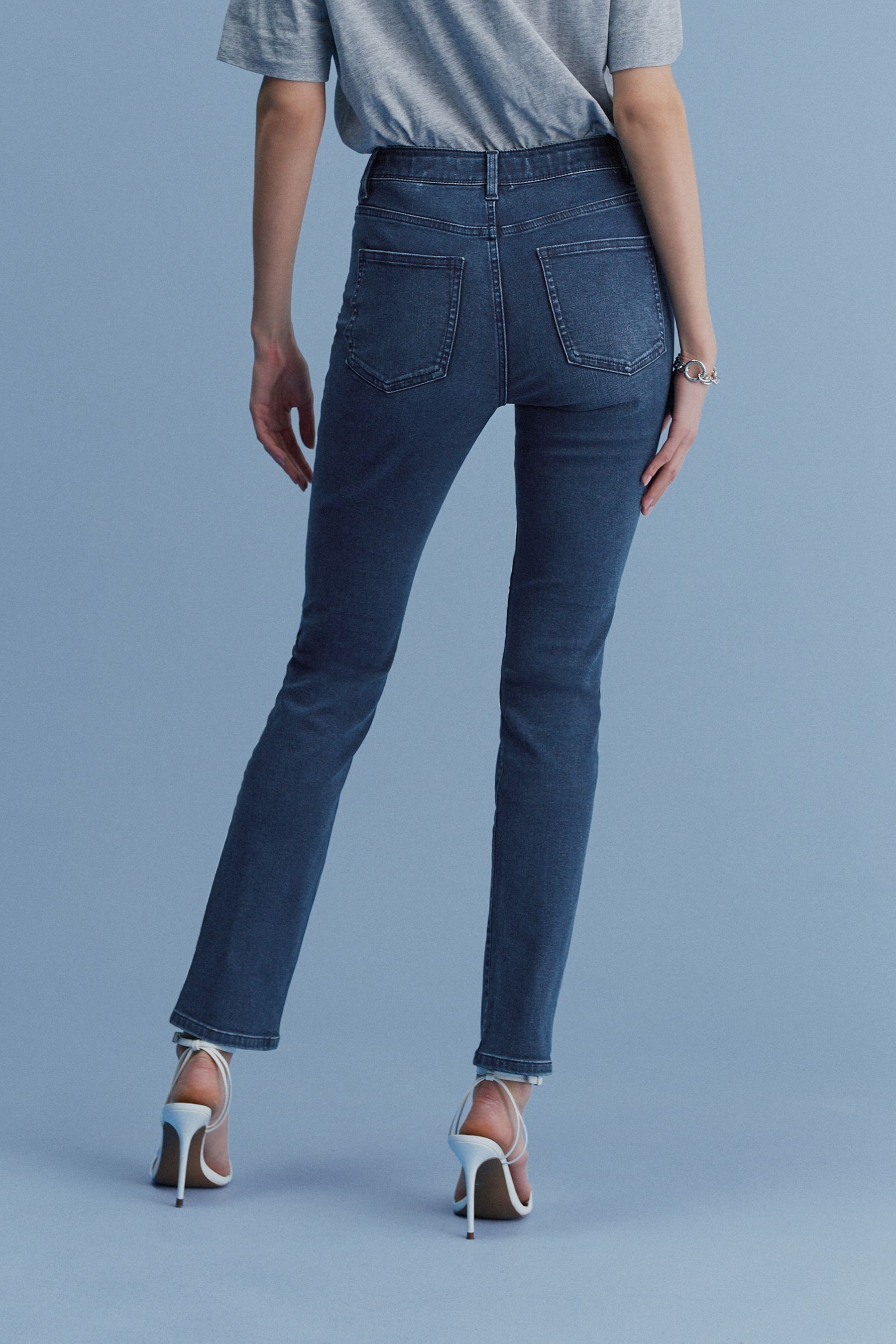Blue Inky Next Slim-Fit-Jeans (1-tlg) Slim-fit-Jeans