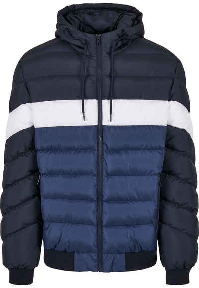 URBAN CLASSICS Winterjacke Herren Colorblock Bubble Jacket (1-St)